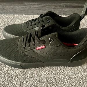 Levi's Black Perforated Men's Sneakers (Never worn)